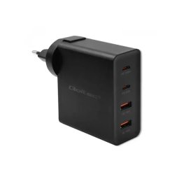 Incarcator de retea 2x USB Type-C,2x USB Power PRO 130W GaN Negru