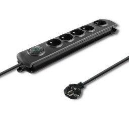 Prelungitor Surge protector 5 sockets 1.8m black