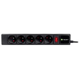 Prelungitor Listwa zasilajaca TRACE R PowerGear 5m Black