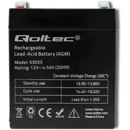 AGM 12V 4,5Ah max 1,35A