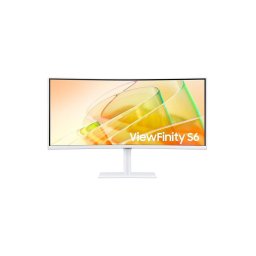 Monitor LED Monitor LED Samsung WQHD Business Monitor S65TC - 86 cm (34") - 3440 x 1440 WQHD Alb