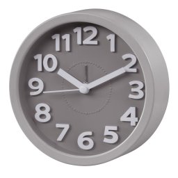 Ceasuri decorative Hama Alarm Clock Retro, round Taupe, silent 186324