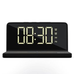 Ceasuri decorative Mebus 25622 Digital Alarm Clock with wireless Charger