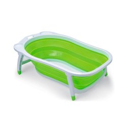 Babify Cadă pliabilă pentru bebeluși cu suport pentru săpun, pentru nou-născuți și copii mici, fără BPA, potrivită pentru fete și băieți de la 0-5 ani (QL-2JUI-6NEN)