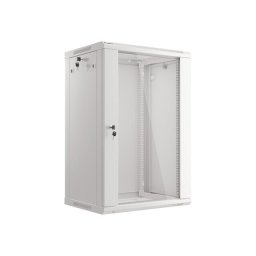 Cabinet metalic Lanberg WF01-6618-10S, 19", 18U, 600 x 600, Gri