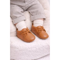 Pantofiori maro pentru baietei - Stan