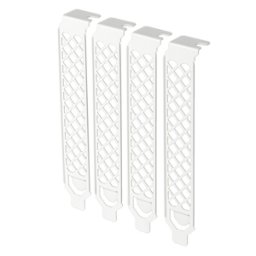 Set brackets PCI Silverstone AEROSLOTS Gen 2, culoare alba, SST-AEROSLOTS2W
