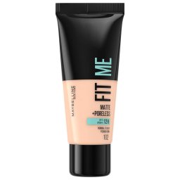 Fond de ten Maybelline New York Fit Me Matte Poreless, 102 - Fair Ivory, 30ml