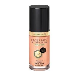 Fond de ten Max Factor All Day Flawless Vegan, N77 - Soft Honey, 30ml