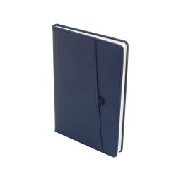 Agenda A5 efect piele, bleumarin