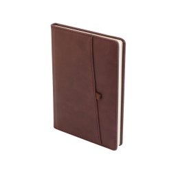 Agenda A5 efect piele, visiniu