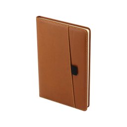 Agenda A5 efect piele, maro