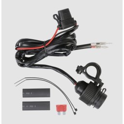 Priza Saito 12v bricheta cablu siguranta moto ATV