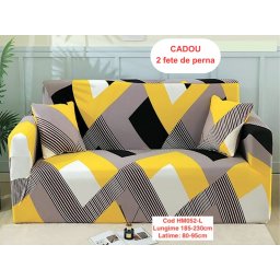 Huse Elastice Pt Canapele 185-230cm Marime L Cod HM052-L