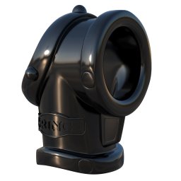 Pipedream Fantasy C-Ringz Cock Pipe With Ball-Stretcher Black