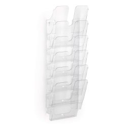 Set 6 tavite verticale FLEXIPLUS, format A4, transparent