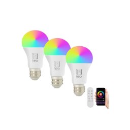 Immax NEO 07712CDO-SADA 3xLED RGB E27/9W/230V Wi-Fi Tuya + DO dimabil