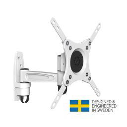 Suport TV Perete cu Brat Flexibil 360grade Multibrackets MB-6085 Diagonala15-32inch 15kg Alb