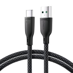 Multi-Color Series SA34-AC6 USB-A / USB-C Cable 100W Fast Transfer 1m - Black