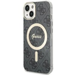 Husa 4G MagSafe case for iPhone 15 Plus / 14 Plus - black