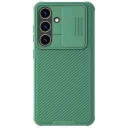 Husa Nillkin CamShield Pro armored case with camera cover for Samsung Galaxy S24+ - green