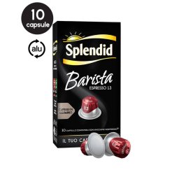 10 Capsule Aluminiu Splendid Barista – Compatibile Nespresso