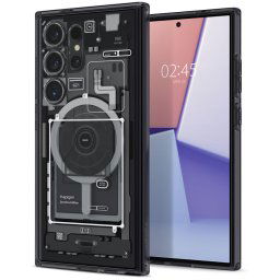 Husa Husa pentru Samsung Galaxy S24 Ultra - Spigen Ultra Hybrid OneTap MagSafe Zero One - Matte Black