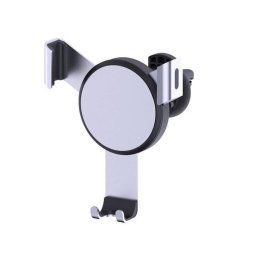 Suport Auto Ventilatie Well AVG01, Montabil pe grila de aerisire, Rotire completa 360, , Aluminiu
