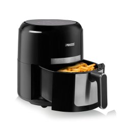 Friteuza Digitala cu aer cald Princess 183008, 1300W, 3.8L, 80 - 200 C, temporizator, functii prajire, coacere, reincalzire, Negru