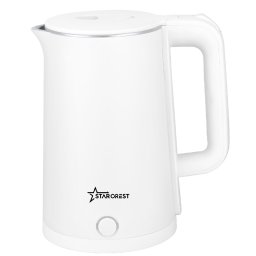 Fierbator Starcrest SK-3018WH, 1500 W, Capacitate 1.8 L, Oprire automata, Alb