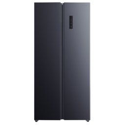 Side by Side STARCREST SSBS-473BKE, Clasa E, No Frost, 473 L, H 178 cm, Display, Compresor Inverter, Inox Negru