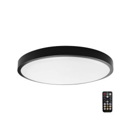 Plafonieră LED cu senzor pentru baie LED/18W/230V 4000K IP44 negru
