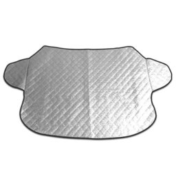 Protectie parbriz, XL husa geam auto, anti-inghet si parasolar, universal, prelata ARGINTIE