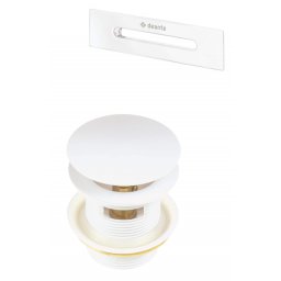 Set de Accesorii pentru Cadă - Dop și Preaplin Finisaj: Bianco (Alb) KYY_A10B