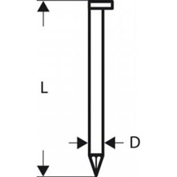 Cuie semirotunde netede pentru capsator pneumatic