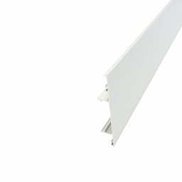 Profil decorativ pentru mascare sina superioara de glisare pentru sisteme VOLO 80, L=2000 mm, 100x16 mm, finisaj aluminiu