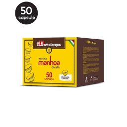 50 Capsule Passalacqua Miscela Manhoa - Compatibile Dolce Gusto