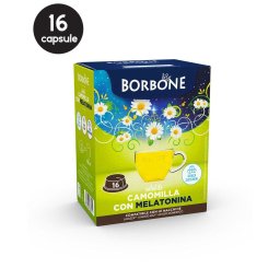 16 Capsule Borbone Ceai Musetel cu Melatonina - Compatibile A Modo Mio