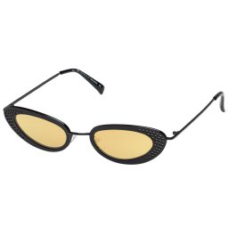 LE SPECS Ochelari de soare 'The Royale' galben / negru