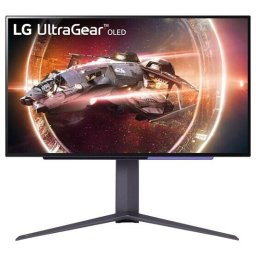 Monitor LED Gaming UltraGear 27GS95QE-B 27 inch QHD OLED 0.03 ms 240 Hz HDR G-Sync & FreeSync Premium Pro