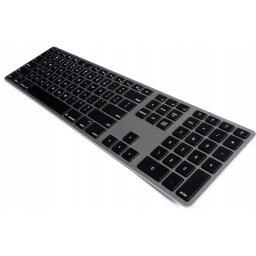 Tastatura FK418BTLB-UK, Fără fir, Layout UK, Wireless, Argintiu