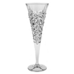 GLACIER Set 6 pahare cristal Bohemia sampanie 200 ml