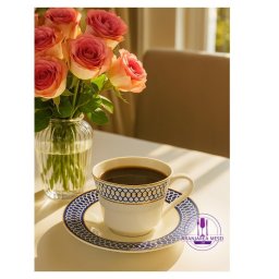 CALLIOPE Serviciu cafea portelan 6 persoane 100 ml