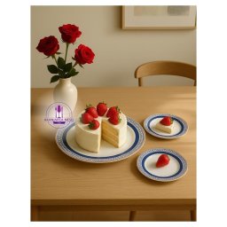 CALLIOPE Serviciu tort portelan 7 piese