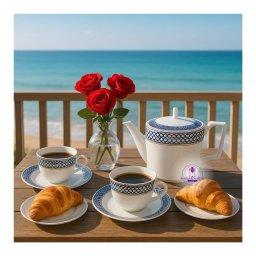 CALLIOPE Cafetiera cu capac portelan 1400 ml