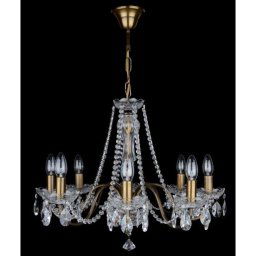 Candelabru cristal platinat 8 brate (5010/8/PT)