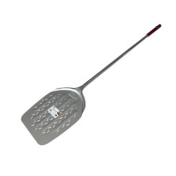 NAPOLI Paleta perforata pentru pizza 38*36 cm, cu maner inox 87 cm (BPZ 07)