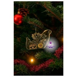 Ornament cristal Bohemia "Sanie