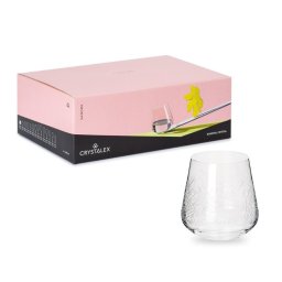 SANDRA FROZEN Set 6 pahare sticla cristalina whisky 290 ml