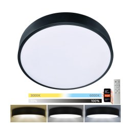 Brilagi-LED Lampă pentru piscină POOL SMART LED, reglabilă în intensitate, 48W, 230V, 40 cm, Wi‑Fi Tuya + telecomandă, negru